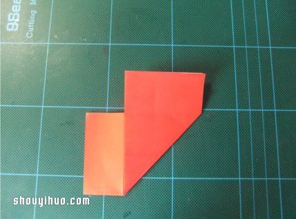 好玩的剪纸爱心的方法图解 