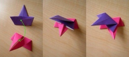 折纸立体星星的方法 手工立体星星的折法图解 