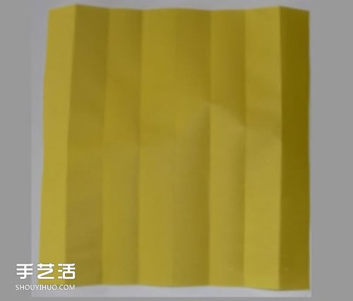 折纸蜡烛的方法图解 手工纸蜡烛的折法教程 