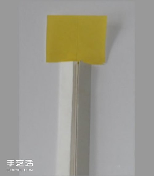 折纸蜡烛的方法图解 手工纸蜡烛的折法教程 