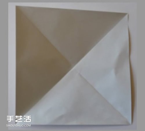 折纸蜡烛的方法图解 手工纸蜡烛的折法教程 