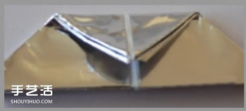 折纸蜡烛的方法图解 手工纸蜡烛的折法教程 