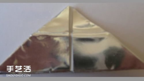 折纸蜡烛的方法图解 手工纸蜡烛的折法教程 