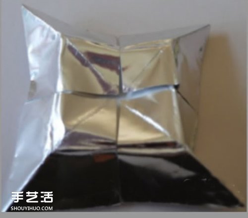 折纸蜡烛的方法图解 手工纸蜡烛的折法教程 