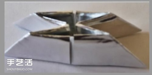折纸蜡烛的方法图解 手工纸蜡烛的折法教程 