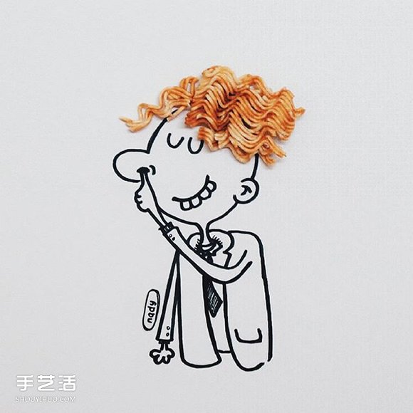 小时候最爱的零食创意DIY 令人惊喜的逗趣插画 