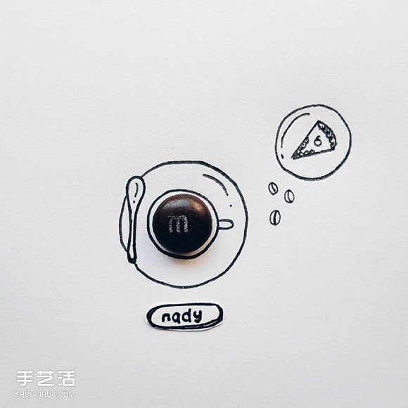 小时候最爱的零食创意DIY 令人惊喜的逗趣插画 