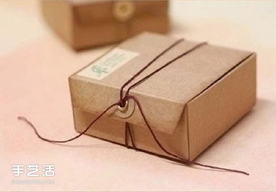 常用礼物包装盒的折法制作图解 带展开图哦 