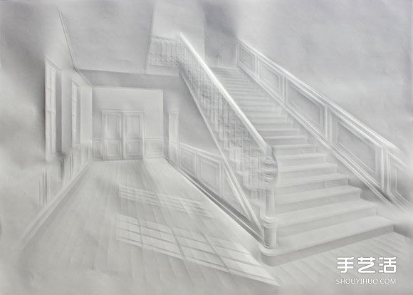 极致天才工艺：他只用一张纸折叠出精致空间 