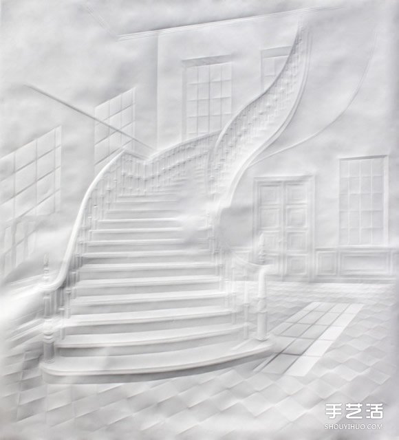 极致天才工艺：他只用一张纸折叠出精致空间 