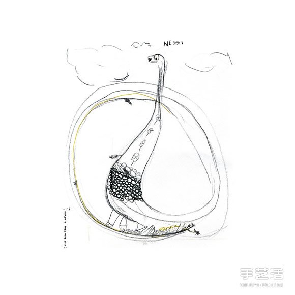 通过3D电脑模型将孩子们想像中的朋友做出来 