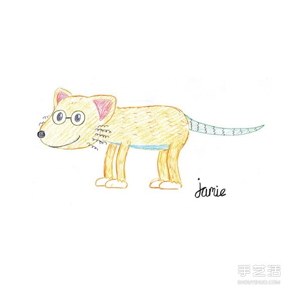 通过3D电脑模型将孩子们想像中的朋友做出来 