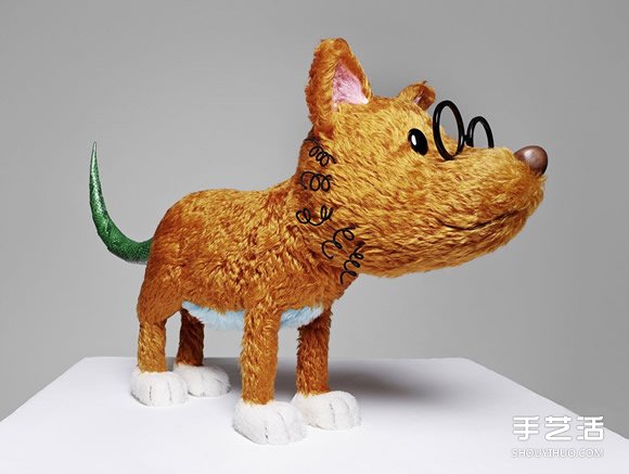 通过3D电脑模型将孩子们想像中的朋友做出来 