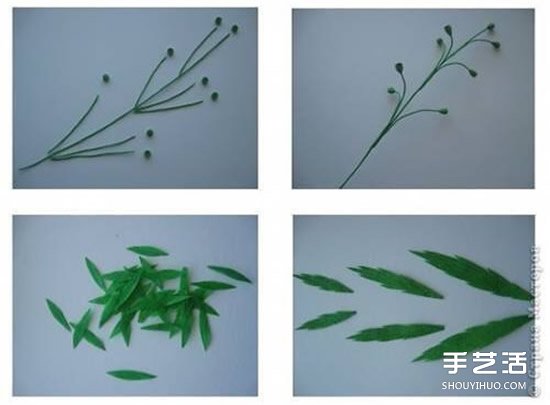 皱纹纸花的折法图解 如何用皱纹纸做花的步骤 