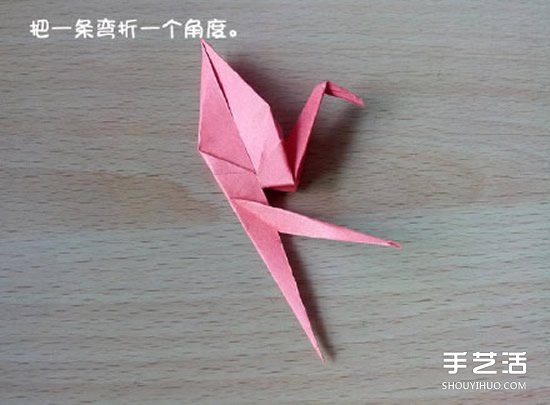 折纸猥琐鹤的方法图解 猥琐鹤的折法步骤图 