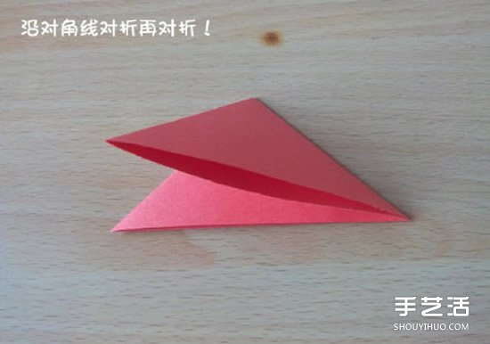 折纸猥琐鹤的方法图解 猥琐鹤的折法步骤图 