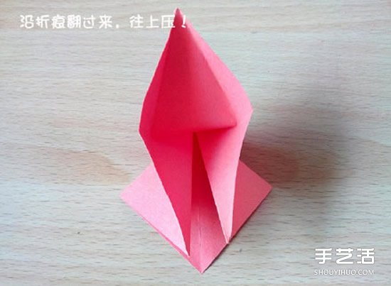 折纸猥琐鹤的方法图解 猥琐鹤的折法步骤图 