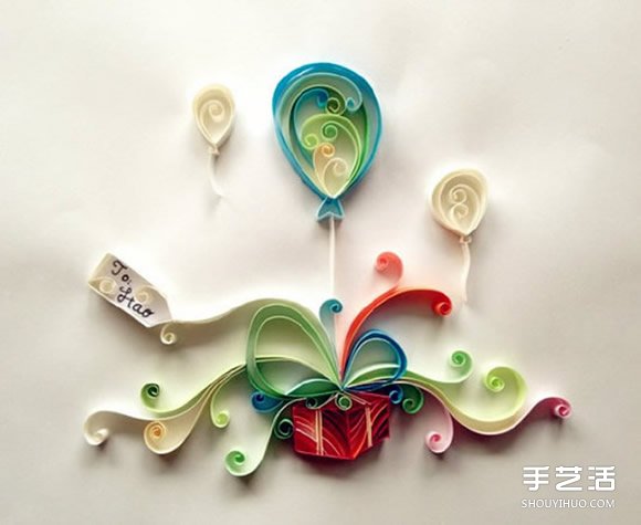 美呆了的衍纸工艺品图片 奇妙的衍纸艺术 