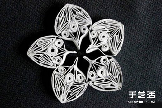 卷纸芯创意手工制作雪花 卷纸芯做雪花的方法 
