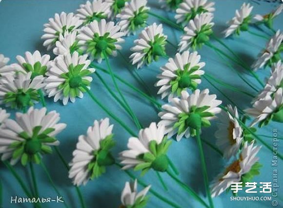 手工菊花制作方法过程 卡纸菊花的做法图解 