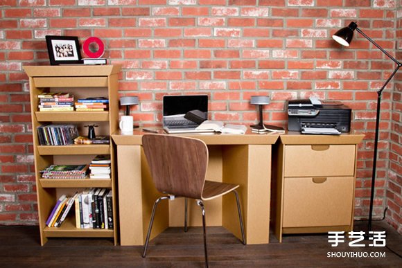 瓦楞纸家具制作图片 手工瓦楞纸做家具的作品 