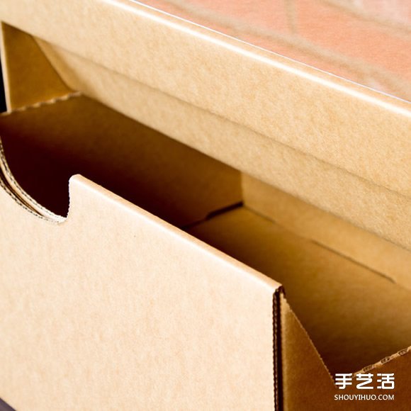 瓦楞纸家具制作图片 手工瓦楞纸做家具的作品 