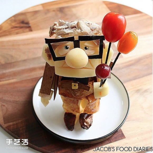 3D 的迪士尼餐点 只能说他们家的小孩好幸福！ 