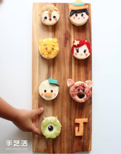 3D 的迪士尼餐点 只能说他们家的小孩好幸福！ 