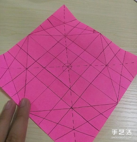 小松英夫的马折纸图解 超详细立体马的折法教程 