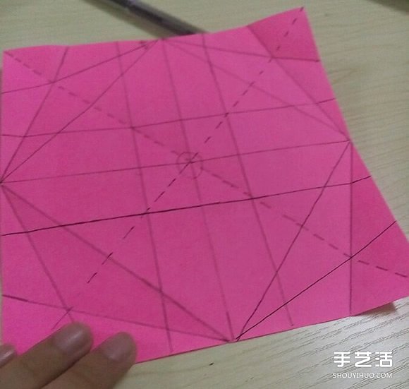 小松英夫的马折纸图解 超详细立体马的折法教程 