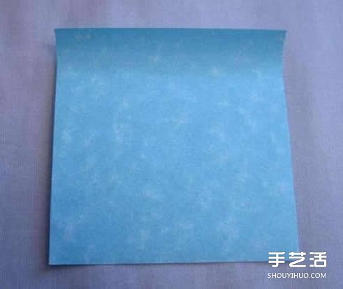 简单纸花的做法图解 六花瓣的花折纸教程 