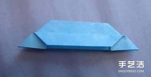简单纸花的做法图解 六花瓣的花折纸教程 
