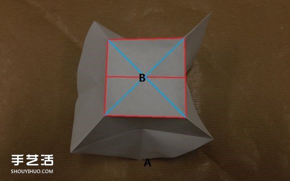 小动物折纸步骤图 用纸折小动物的方法图解 