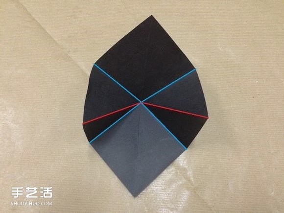 小动物折纸步骤图 用纸折小动物的方法图解 