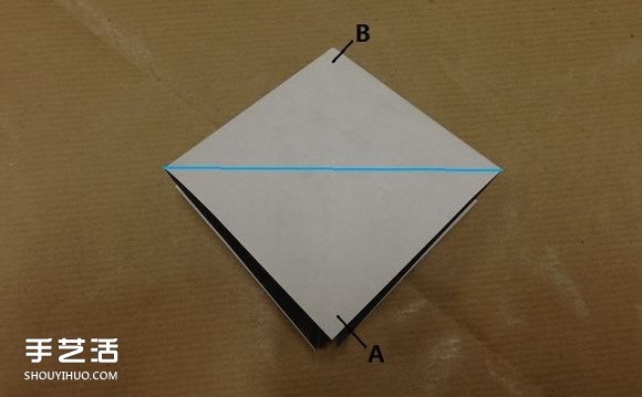 小动物折纸步骤图 用纸折小动物的方法图解 