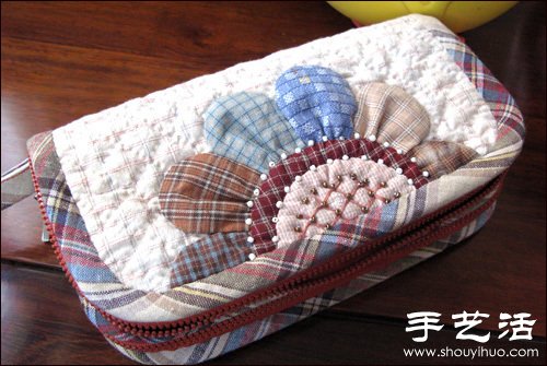 自制拼布长钱包的方法 拼布长钱包手工制作 