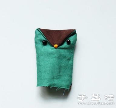 可爱的布艺猫头鹰挂件/挂饰手工制作教程 