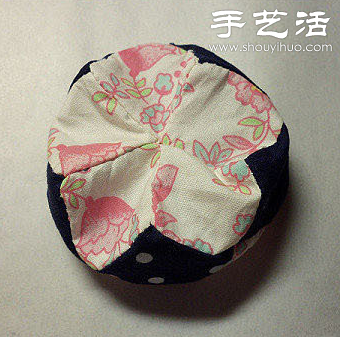 拼布手工制作花朵靠枕/抱枕/枕套 