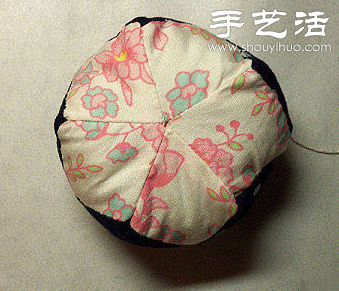 拼布手工制作花朵靠枕/抱枕/枕套 