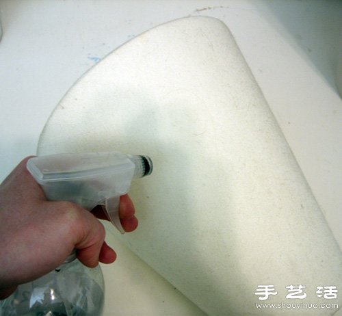 浸染工艺DIY改造渐变家居布艺用品 
