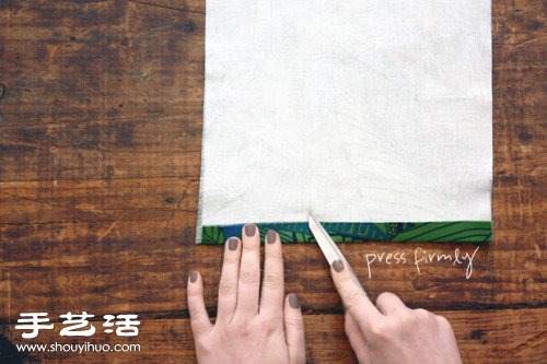带拉链自然风手工布袋/手袋制作图解教程 