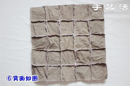 可爱泡芙垫/椅垫/凳垫/垫子的做法 