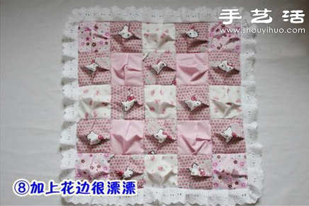 可爱泡芙垫/椅垫/凳垫/垫子的做法 