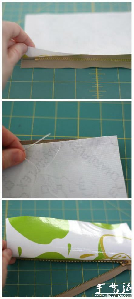 手工布艺制作漂亮笔袋的教程 