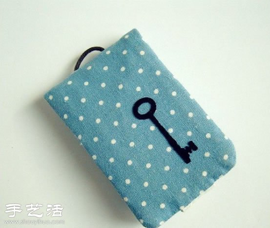 不织布+针线 手工制作韩国风小清新卡包 