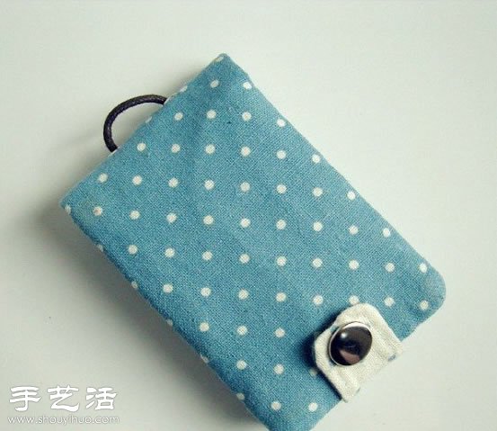 不织布+针线 手工制作韩国风小清新卡包 