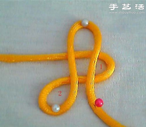 攀缘结怎么编 攀缘结的编法图解 