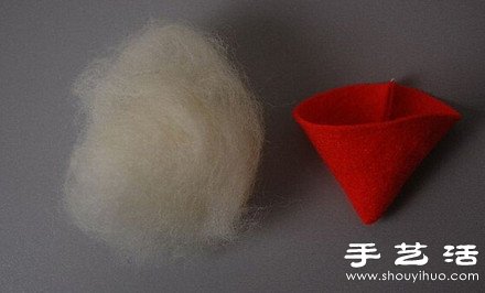 不织布教程：DIY制作可爱小草莓 
