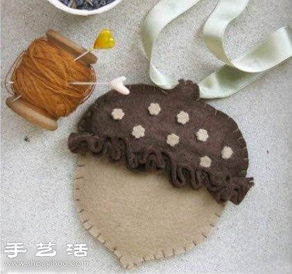 可爱干果造型香包手工制作图解教程 