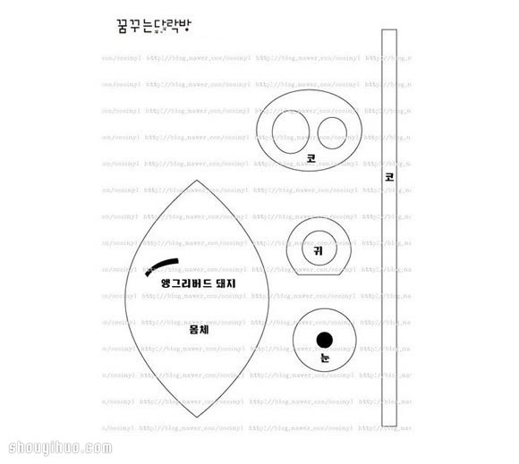 “愤怒的小鸟”大猪头布艺玩具DIY手工制作 